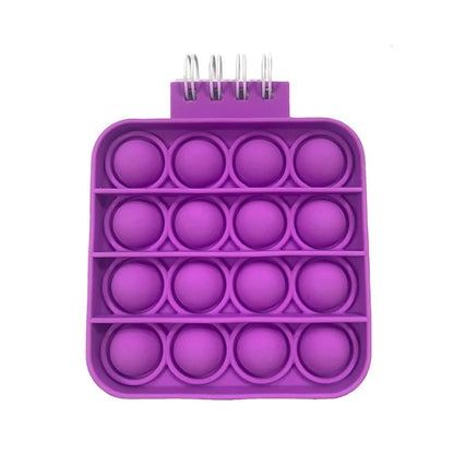 Square Push Pop Anti-Stress Notebook