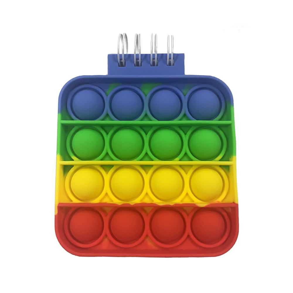 Square Push Pop Anti-Stress Notebook