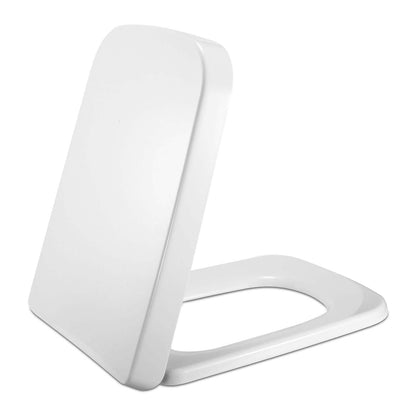Square Toilet Seat with Grip-Tight Seat Bumpers
