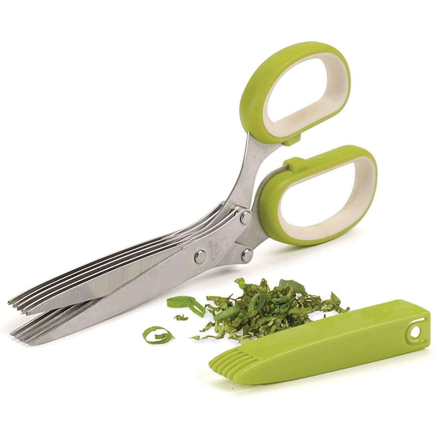 Stainless Steel 5 Blade Herb Scissors