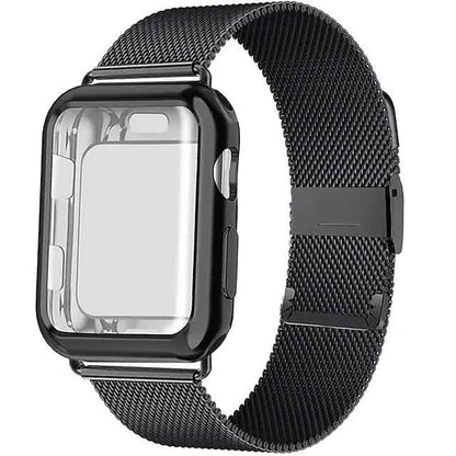 Stainless Steel Adjustable Wrist Strap with Screen Protector