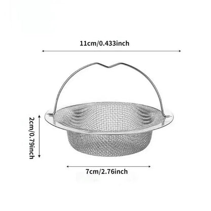 Stainless Steel Bathtub Hair Catcher