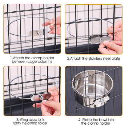 Stainless Steel Dog Pet Bowl