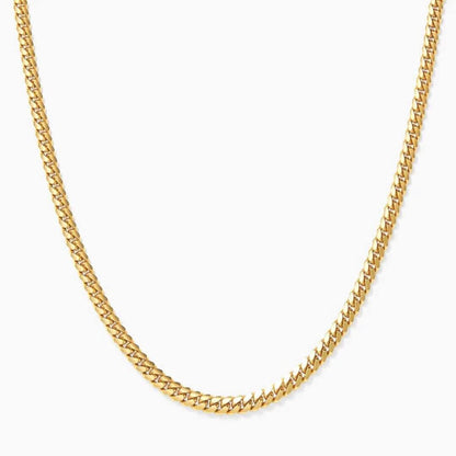 Stainless Steel Flat Snake Bone Chain Necklace