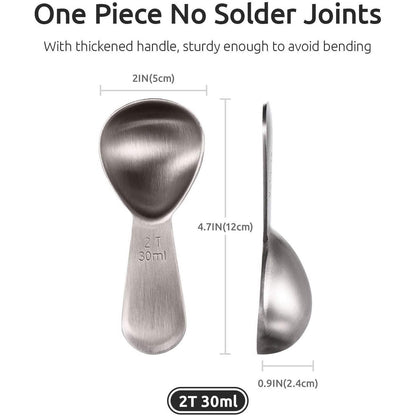 Stainless Steel Measuring Coffee Scoop