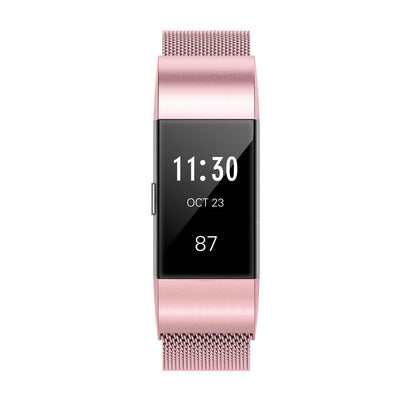 Stainless Steel Mesh Milanese Loop Band for Fitbit Charge 2