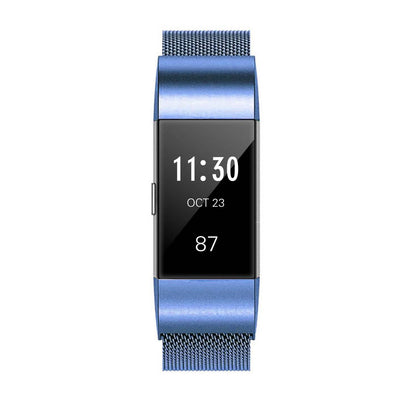 Stainless Steel Mesh Milanese Loop Band for Fitbit Charge 2