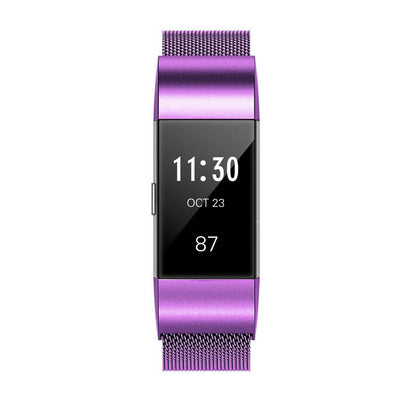 Stainless Steel Mesh Milanese Loop Band for Fitbit Charge 2