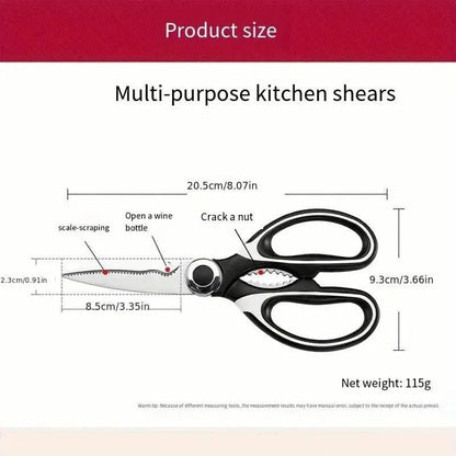 Stainless Steel Multifunctional Kitchen Scissors