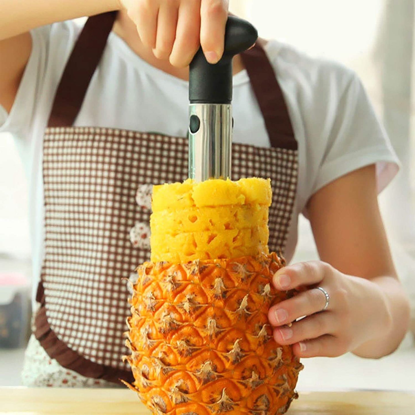 Stainless Steel Perfect Pineapple Corer