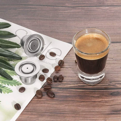 Stainless Steel Refillable Coffee Espresso Capsules