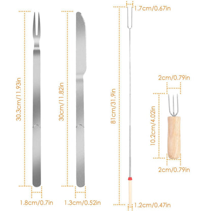 Stainless Steel Roasting Sticks