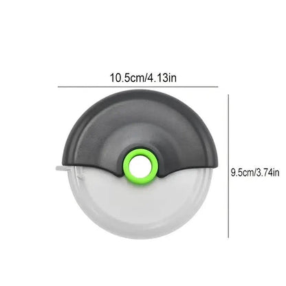 Stainless Steel Round Wheel Cutter with Lid