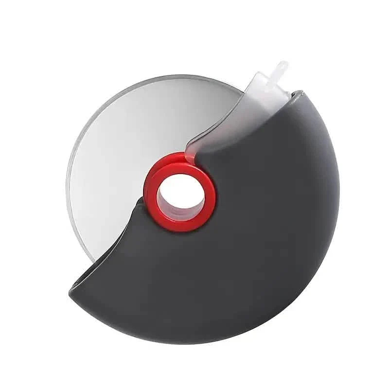 Stainless Steel Round Wheel Cutter with Lid