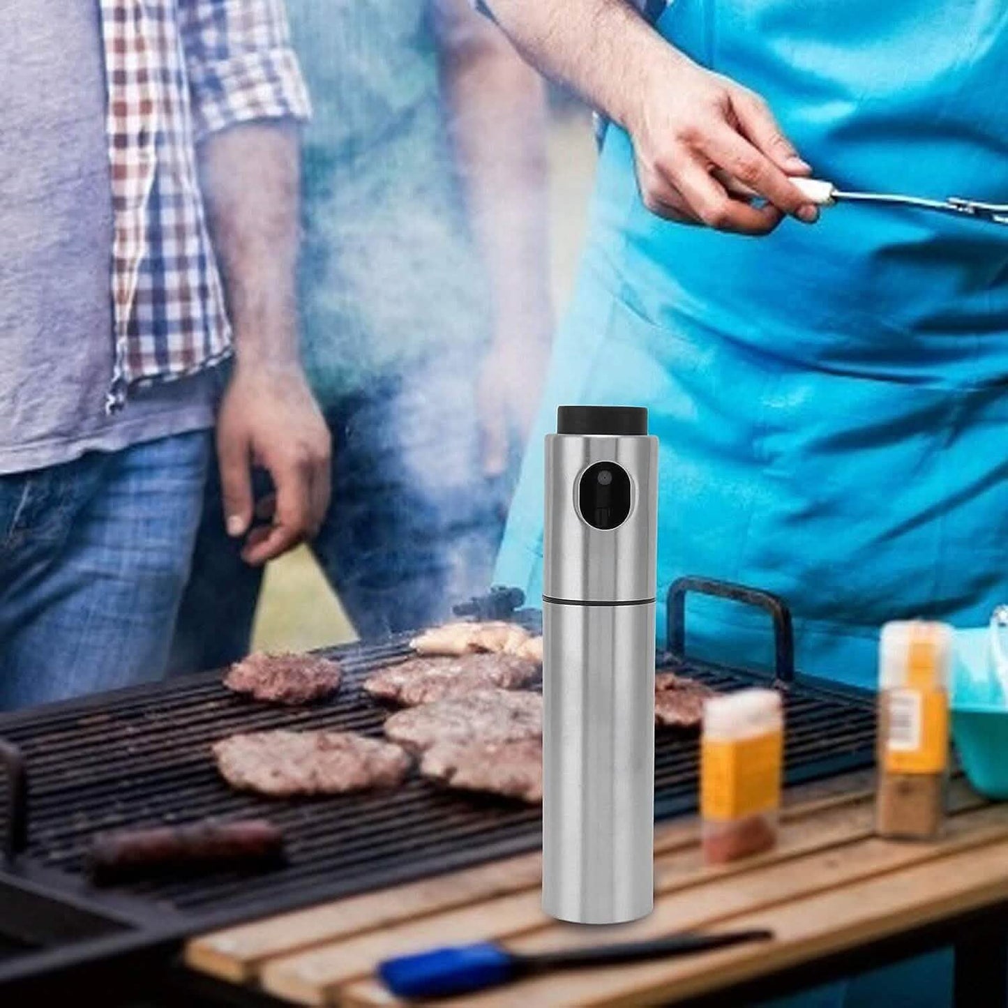 Stainless Steel Sprayer Dispenser, Dressing Spray Grilling Olive Oil