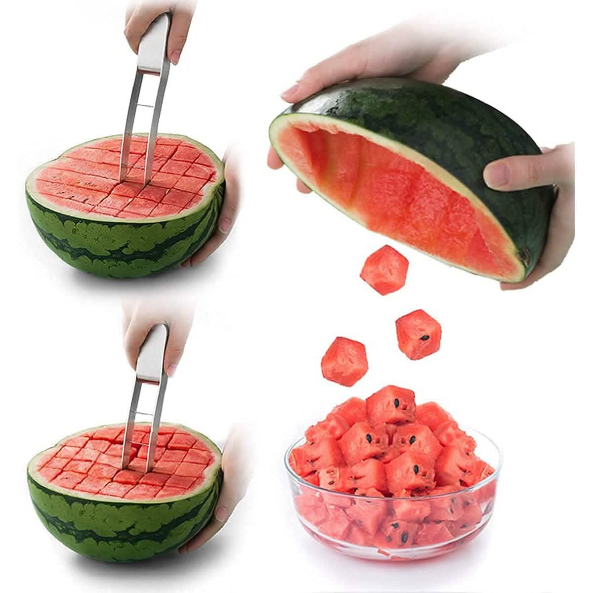 Stainless Steel Watermelon Cube Cutter