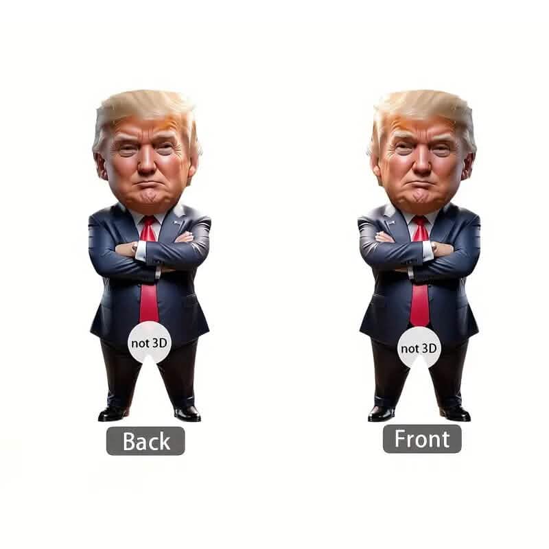 Standing Trump Acrylic Ornament Christmas Tree Hanging Decor