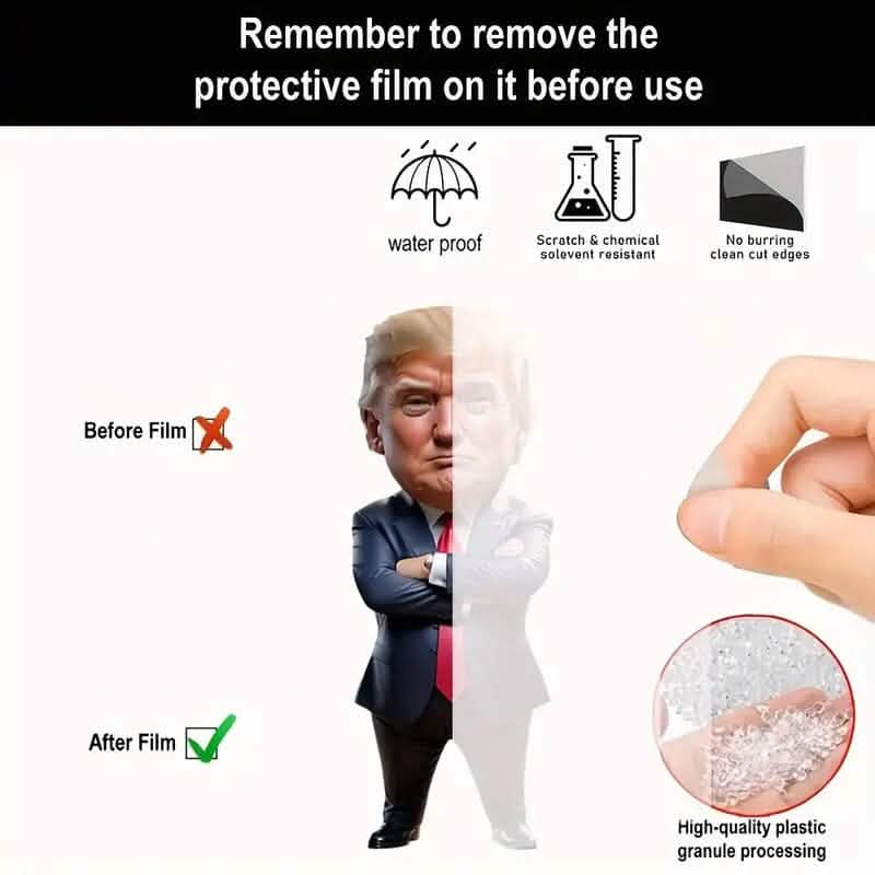 Standing Trump Acrylic Ornament Christmas Tree Hanging Decor