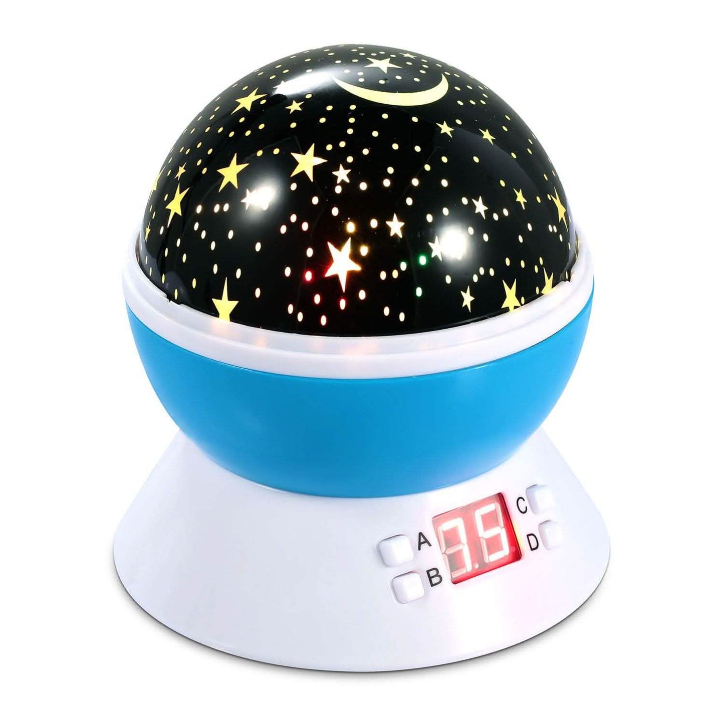 Star Moon LED Projector Lamp Kids Night Light