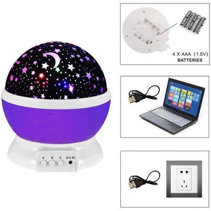 Star Nightlight Projector for Kids