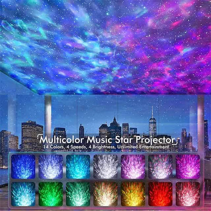 Star Projector Bluetooth Speaker LED Night Light