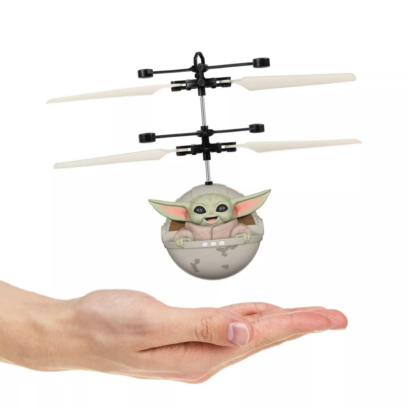 Star Wars The Mandalorian The Child In Pram Motion Sensing UFO Ball Helicopter