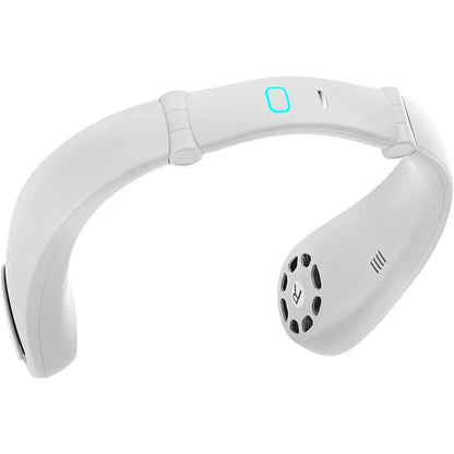 Staright Portable Hanging Neck Fan & Music Player Hands-Free Bladeless Fan