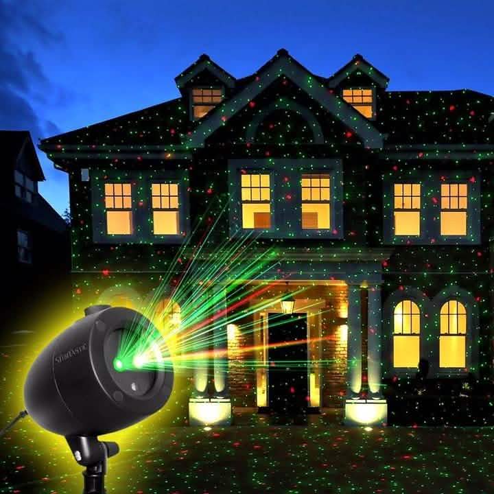Startastic Holiday Laser Light Show, Static and Motion Features