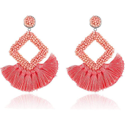 Statement Boho Drop Earrings