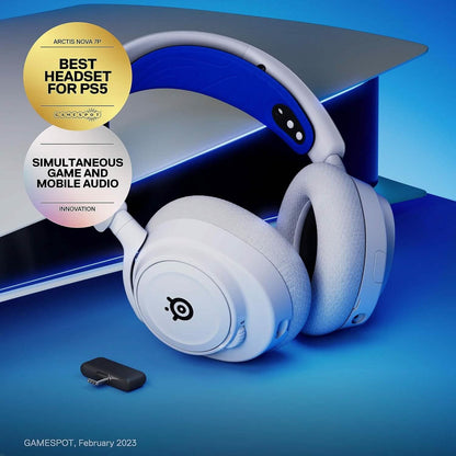 SteelSeries Arctis Nova 7P Wireless Multi-System Gaming & Mobile Headset  (Refurbished)