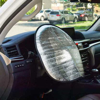 Steering Wheel Sun Protection Heat Reflective Cover Protector Cover