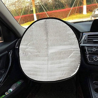 Steering Wheel Sun Protection Heat Reflective Cover Protector Cover