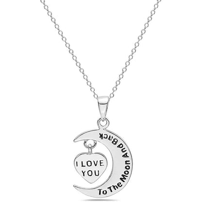 Sterling Silver Inspirational Pendant Necklace