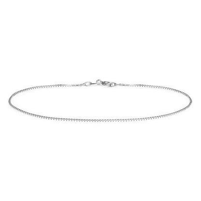 Sterling Silver Italian Made Anklets