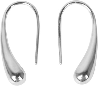 Sterling Silver Waterdrop Hook Earrings