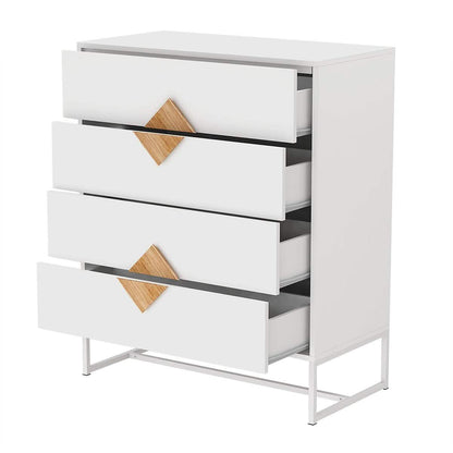 Storage Sideboard Cabinet White