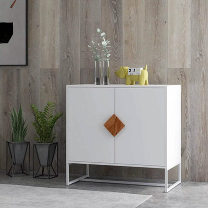 Storage Sideboard Cabinet White