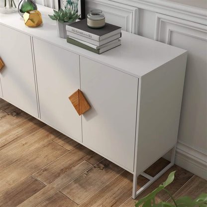 Storage Sideboard Cabinet White