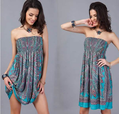 Strapless Paisley Print Dress - Assorted Styles and Sizes