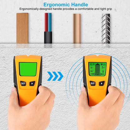 Stud Center Finder Wall Scanner AC Live Wire Detector with LCD Display