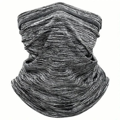 Summer Face Cover Scarf, Moisture Wicking Breathable Stretch Face Neck Gaiter Mask
