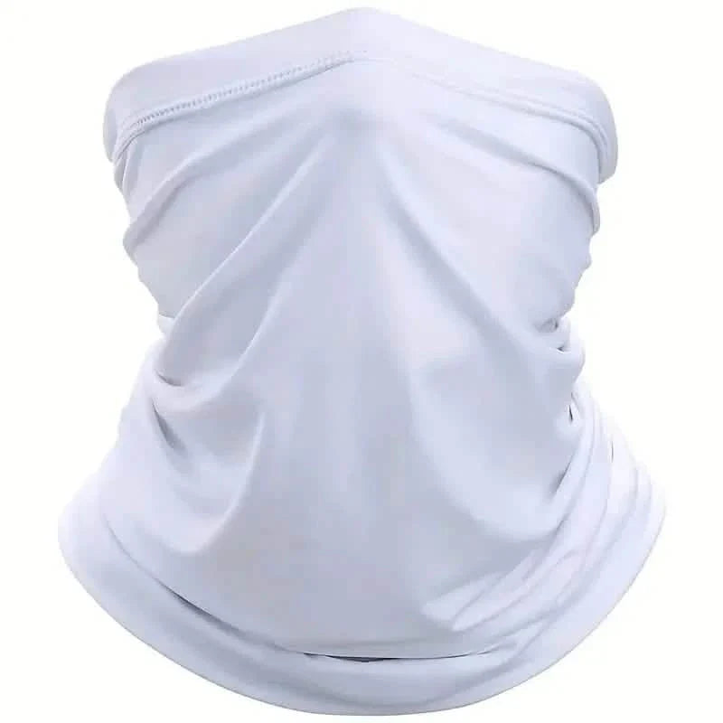 Summer Face Cover Scarf, Moisture Wicking Breathable Stretch Face Neck Gaiter Mask
