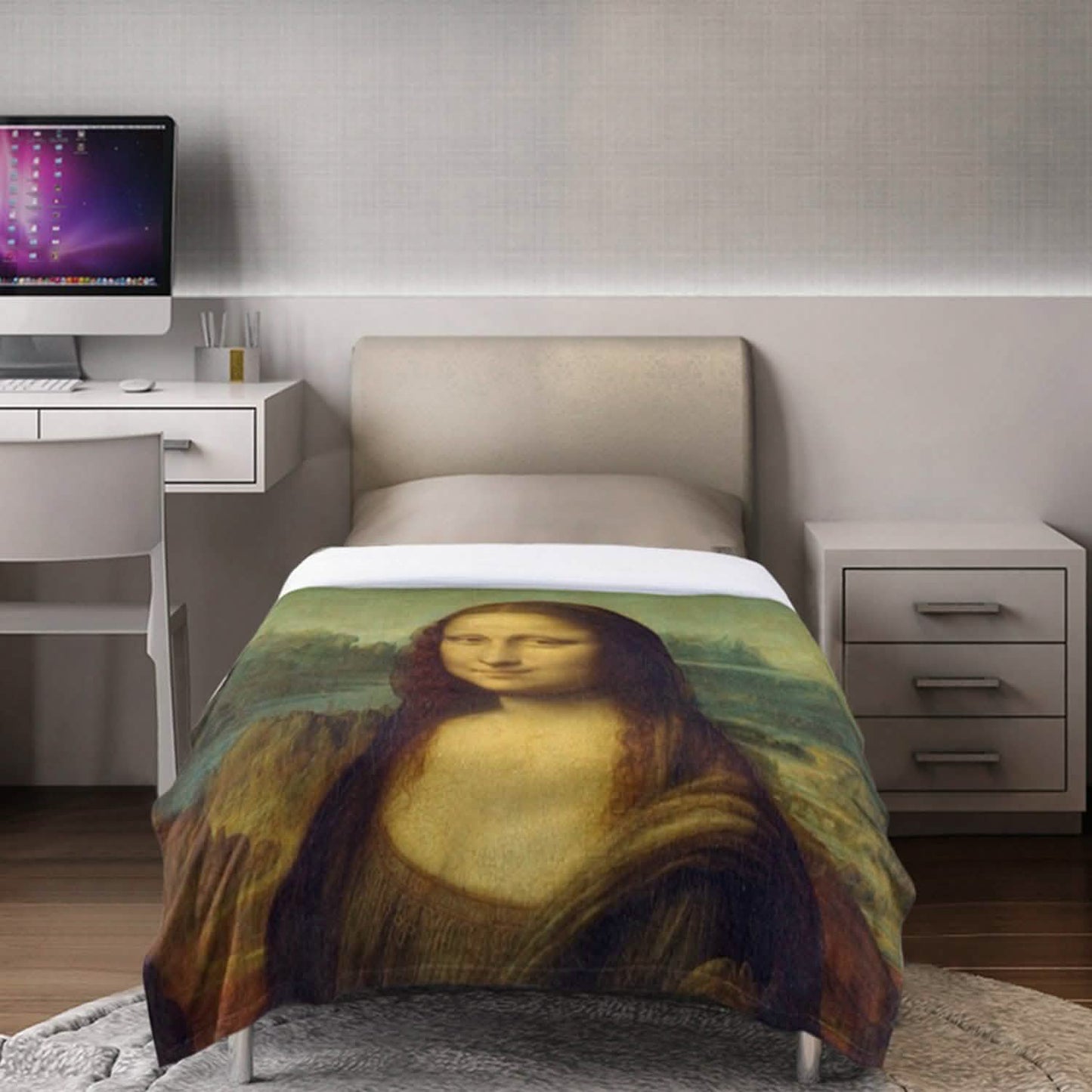 Super Soft Cozy Luxurious Famous Art Paintings Throw Blankets