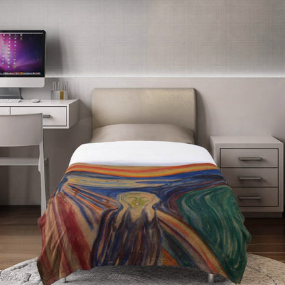 Super Soft Cozy Luxurious Famous Art Paintings Throw Blankets