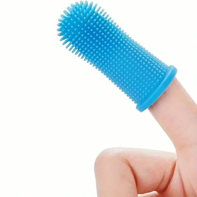Super Soft Silicone Toothbrush for Dog or Cat's Teeth