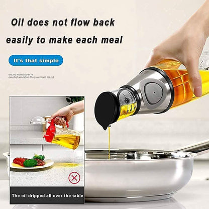 Superior Glass Oil and Vinegar Dispenser