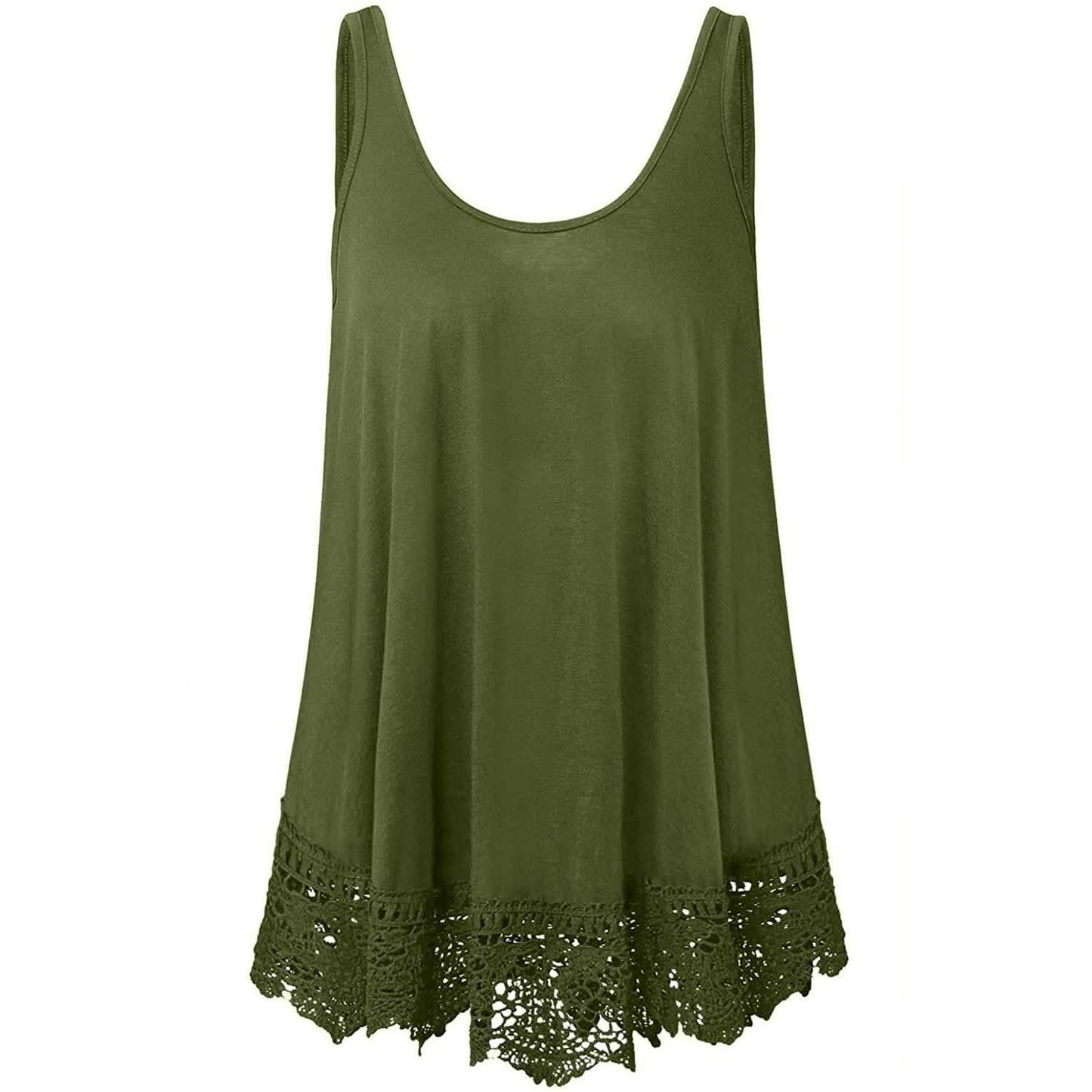 Swing Lace Flowy Women's Tank Top