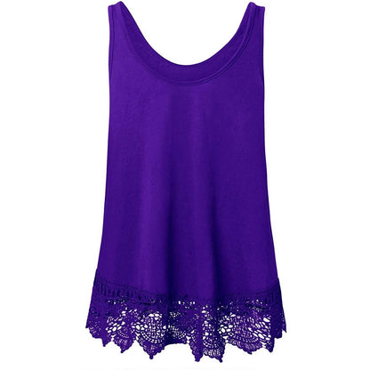 Swing Lace Flowy Women's Tank Top