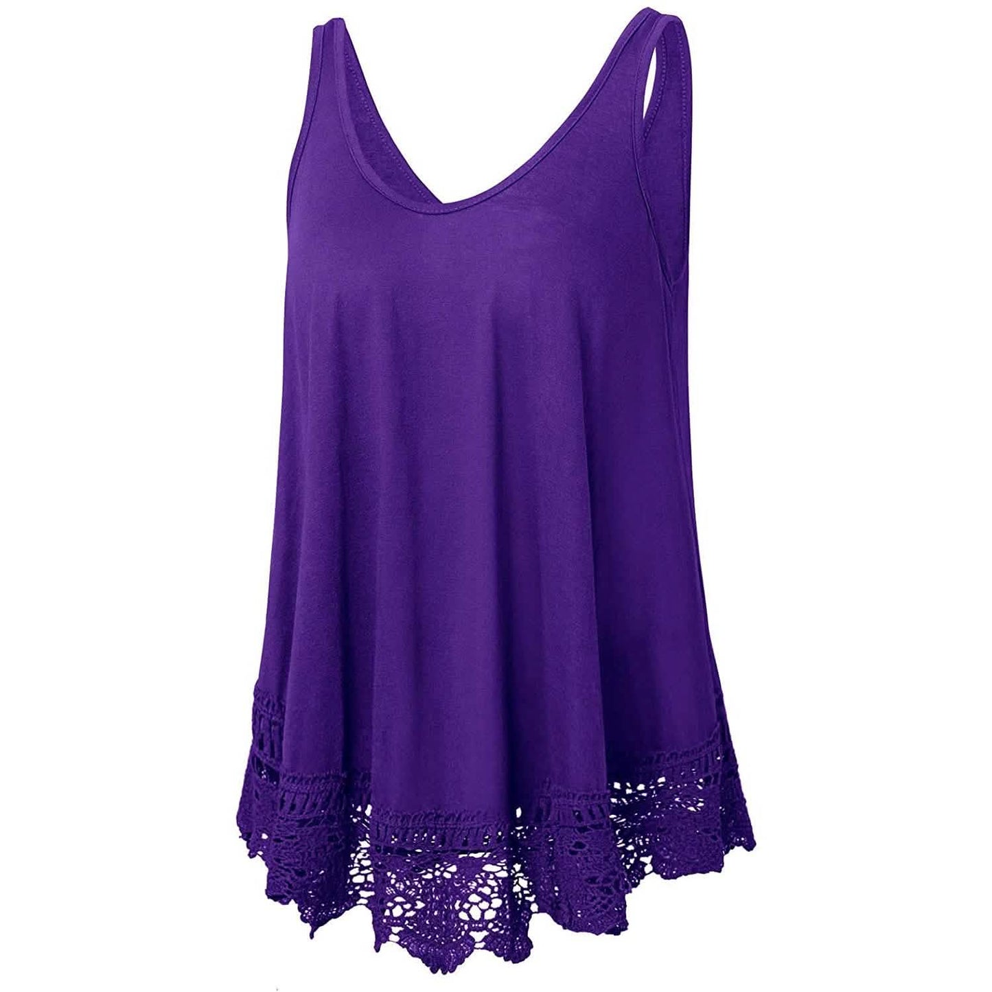 Swing Lace Flowy Women's Tank Top