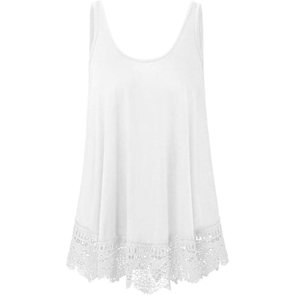 Swing Lace Flowy Women's Tank Top